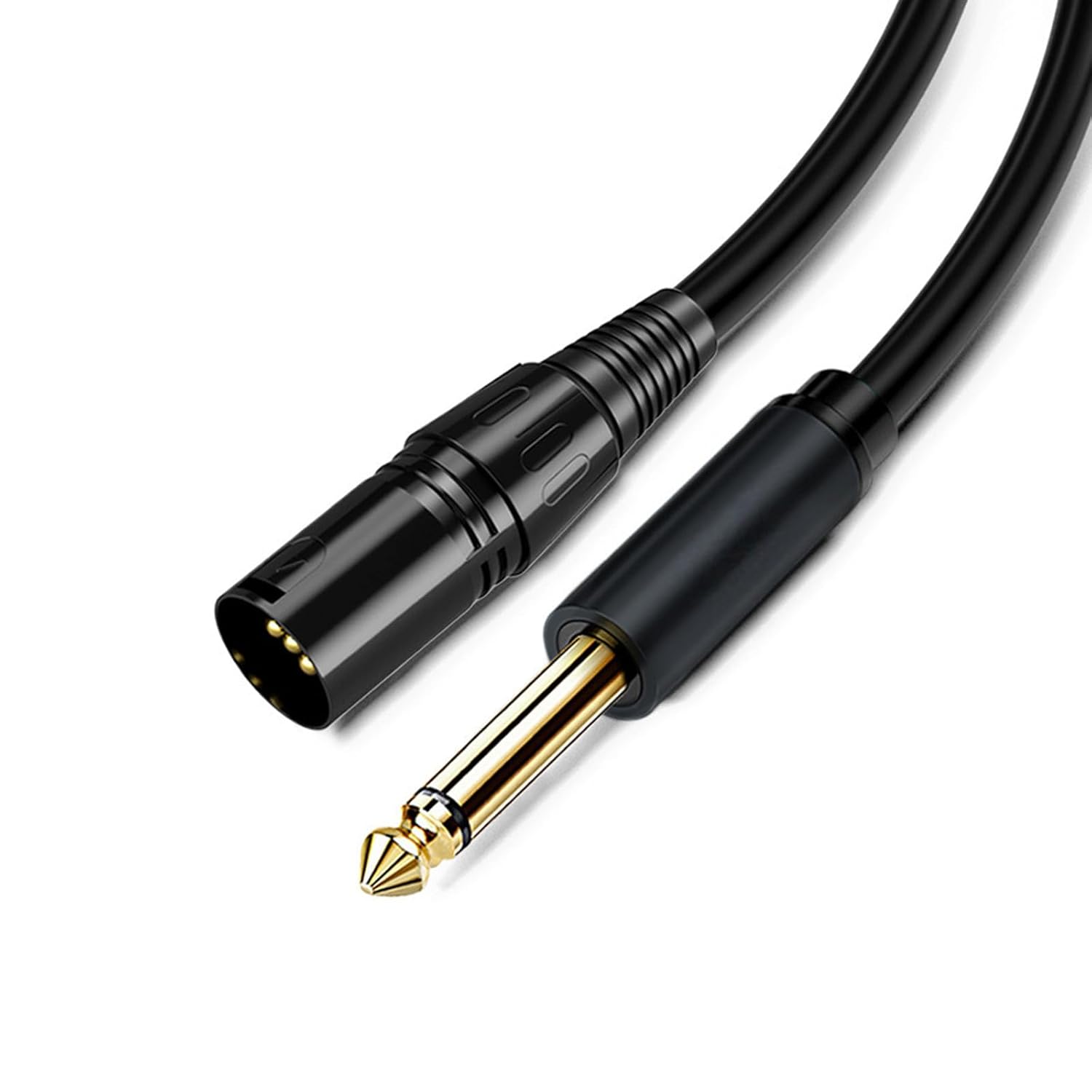 ProAudio TS to XLR Male Professional Audio Cable 1 TS to XLR Male Professional Audio Cable
