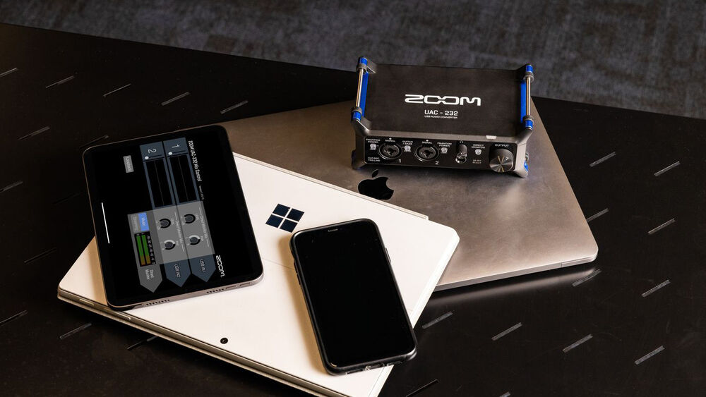 Zoom UAC-232 USB-C Audio Interface 10 Zoom UAC-232 USB-C Audio Interface