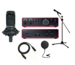 Focusrite Scarlett 2i2 4th Gen With Audio-Technica AT2035 Recording Bundle