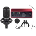 Focusrite Scarlett Solo 4th Gen And Audio-Technica AT2035 Studio Bundle