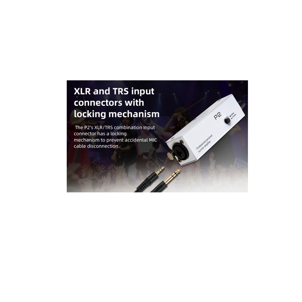 Tonetech P2 Portable In-Ear Monitor Amplifier – Single CH 8 Tonetech P2 Portable In-Ear Monitor Amplifier – Single Channel