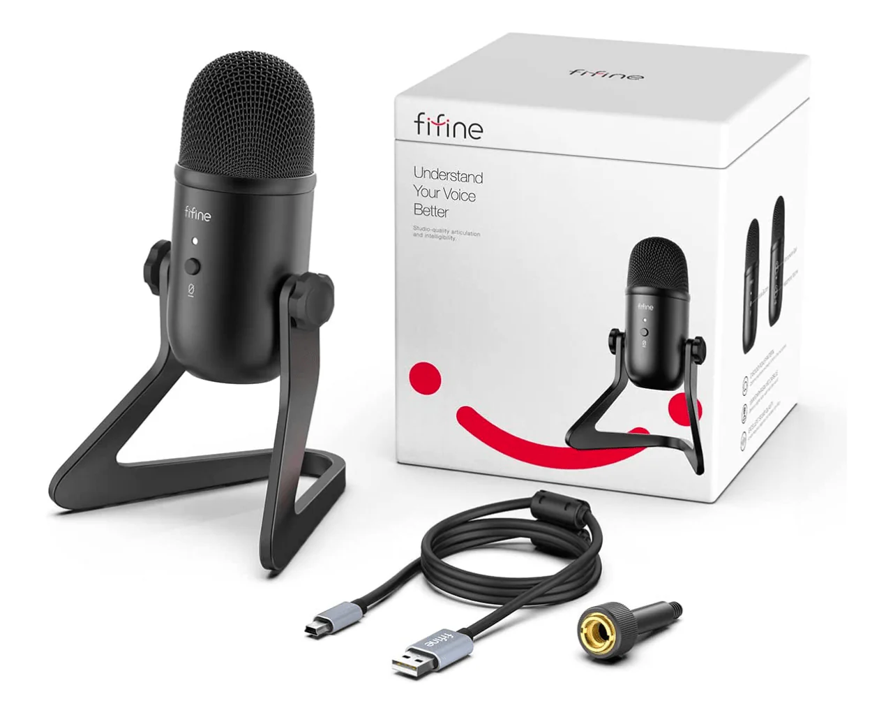 FIFINE K678 USB Condenser Microphone 5 FIFINE K678 USB Condenser Microphone