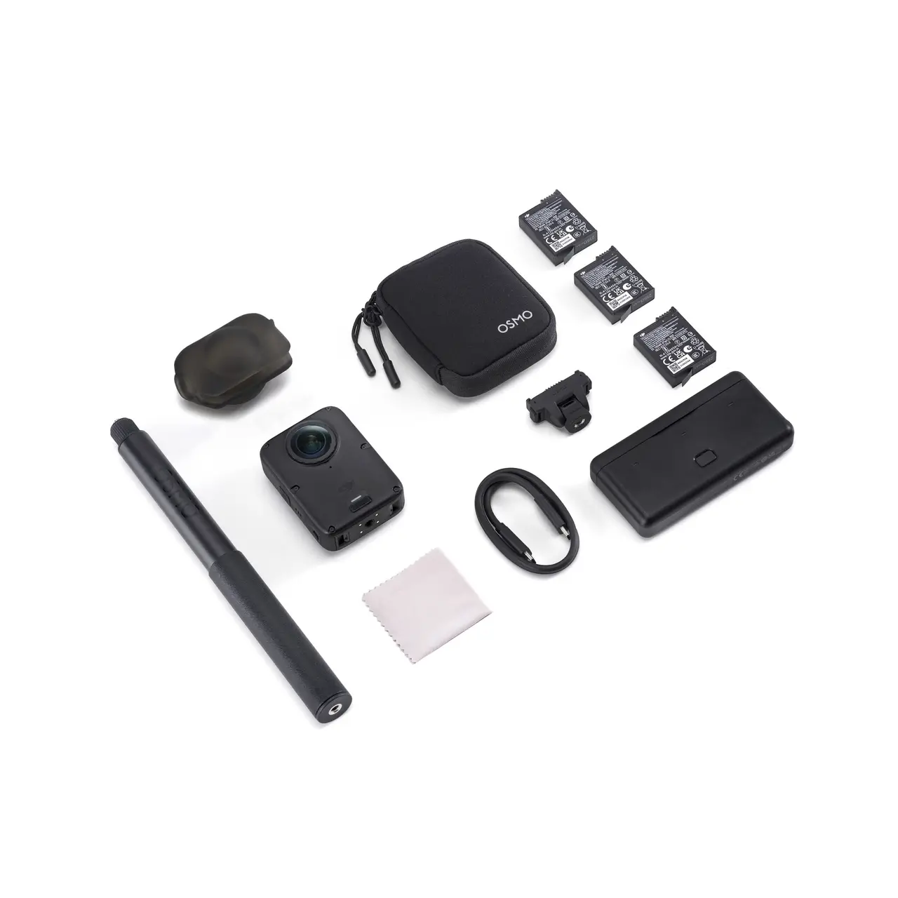 DJI Osmo 360 II 8K 360° Camera 8 DJI Osmo 360 II - Adventure Combo In The Box