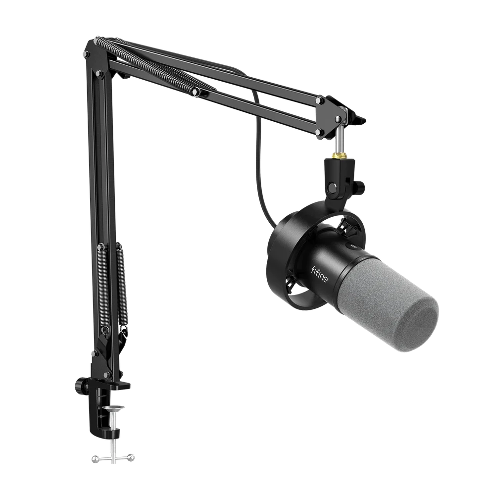 FIFINE AmpliTank K688CT USB/XLR Dynamic Microphone Kit with Boom Arm Stand 2 FIFINE AmpliTank K688CT USB/XLR Dynamic Microphone Kit with Boom Arm Stand - Image 2