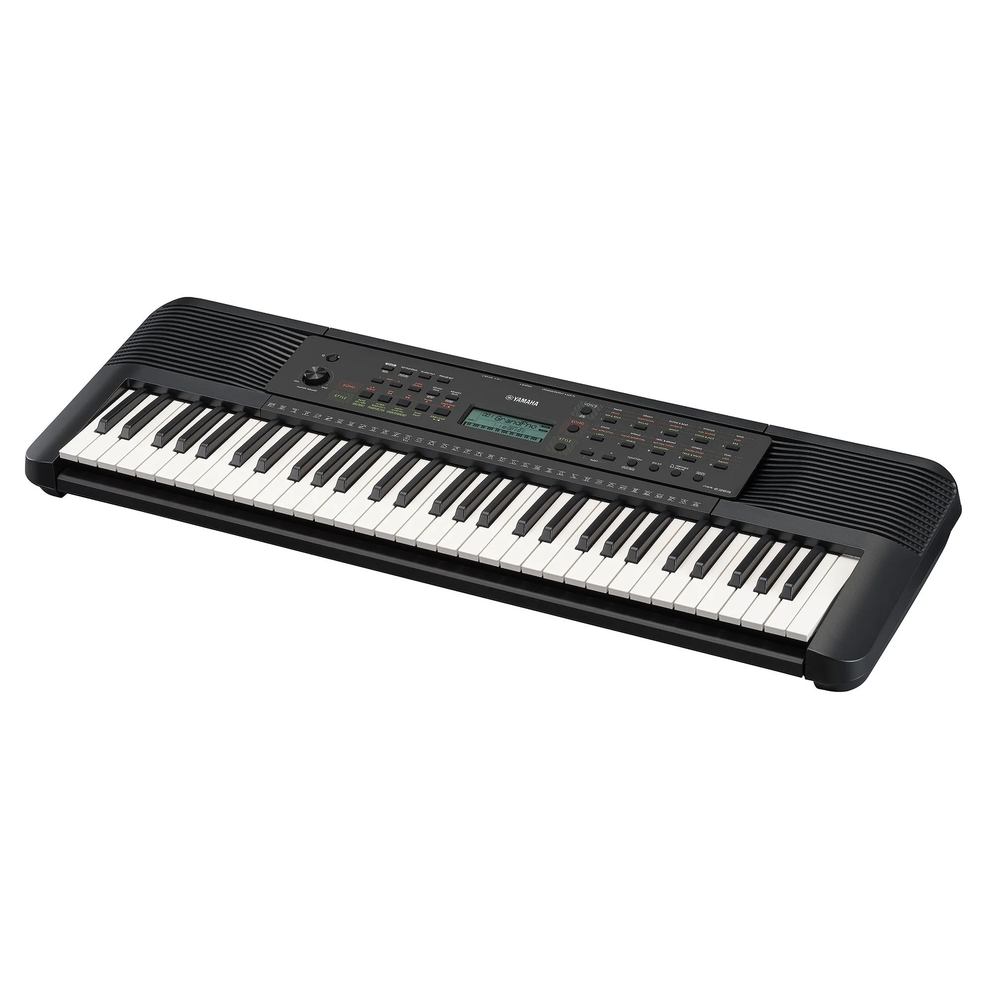 Yamaha PSR-E283 61-Key Portable Keyboard 4 Yamaha PSR-E283 - sSide View