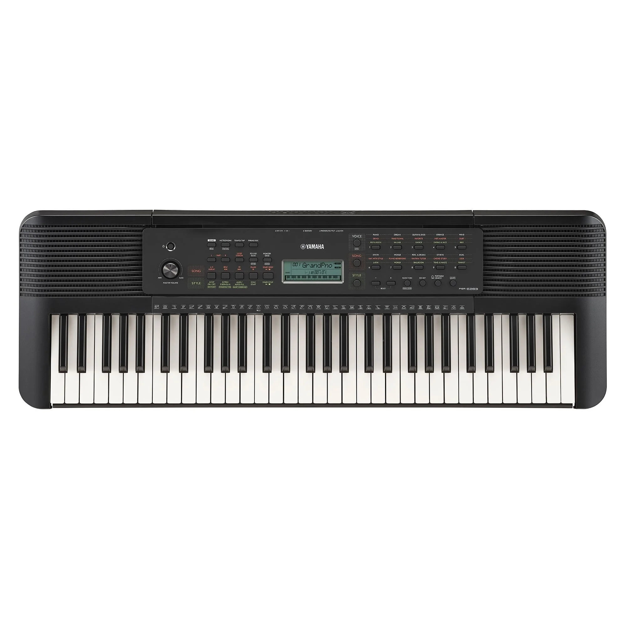 Yamaha PSR-E283 61-Key Portable Keyboard 2 Yamaha PSR-E283 - Front