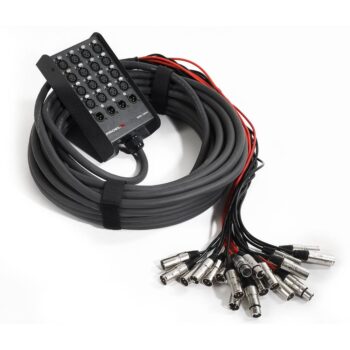Proel EBN1604 20-Channel Audio Stage Box – 16 In / 4 Out, 25m