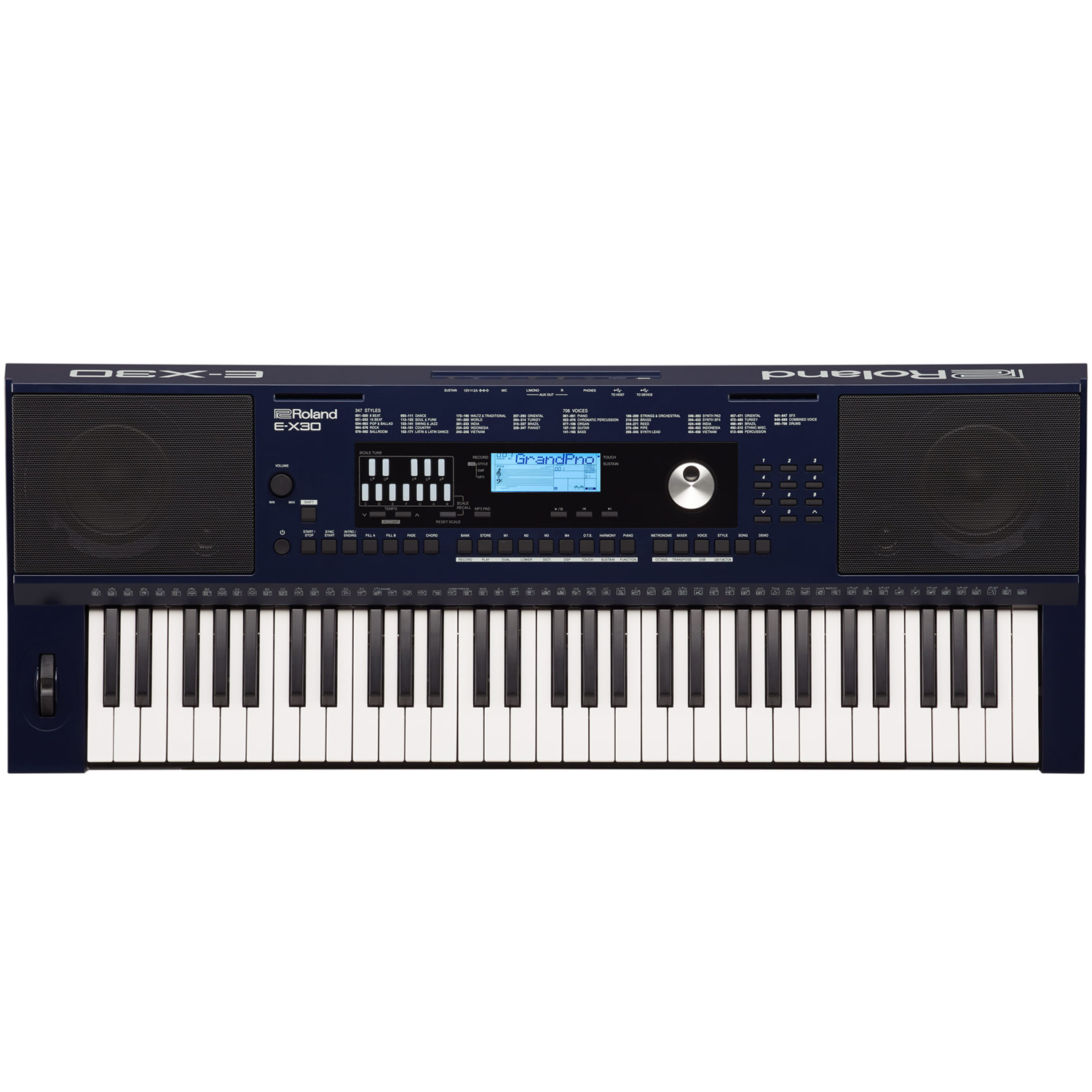 Roland E-X30 Arranger Keyboard 1 Roland E-X30 Arranger Keyboard