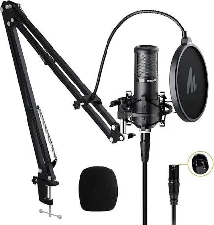 Maono AU-PM320S Studio Condenser XLR Microphone Kit 4 Maono AU-PM320S Studio Condenser XLR Microphone Kit - Image 4