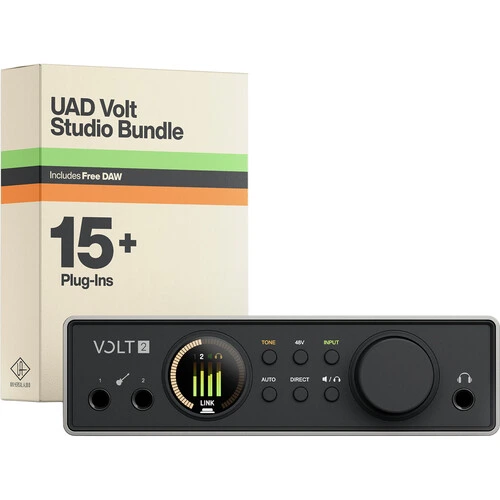 Universal Audio Volt 2 Gen 2 2x2 USB-C Audio Interface 4 Universal Audio Volt 2 Gen 2 2x2 USB-C Audio Interface - Image 4